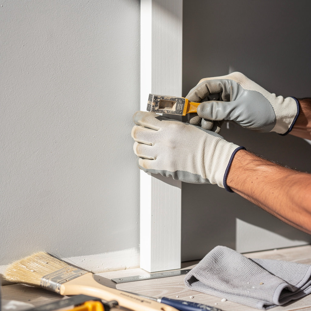 Carsh Builders team member reviewing project plans with a homeowner in San Diego